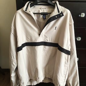 Men’s PGA TOUR Tan Convertible Sleeve Golf Jacket